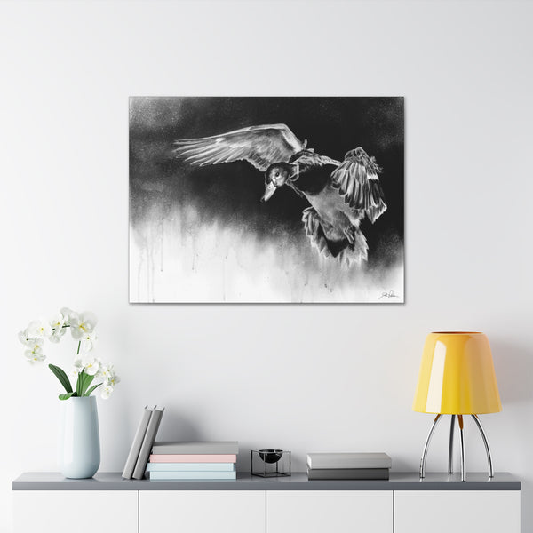 "Controlled Descent" Gallery Wrapped Canvas
