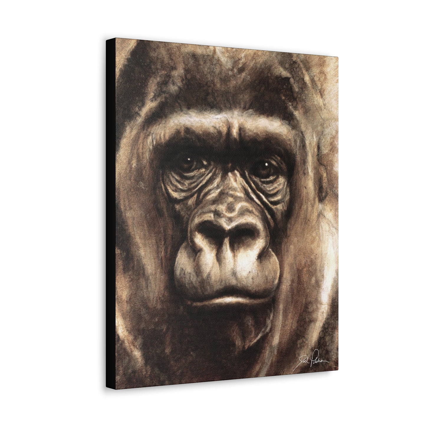 "Gorilla" Gallery Wrapped Canvas