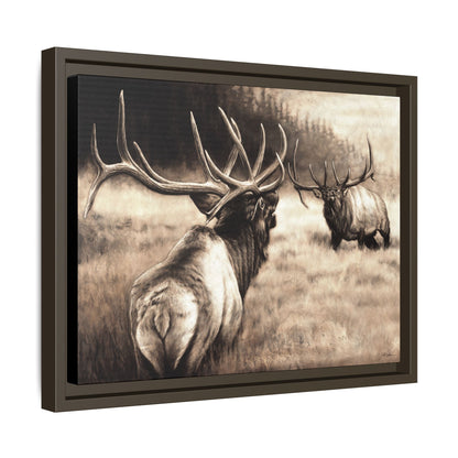 "Ready to Rumble" Framed Canvas