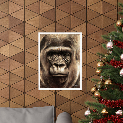 "Gorilla" Premium Matte Paper Print