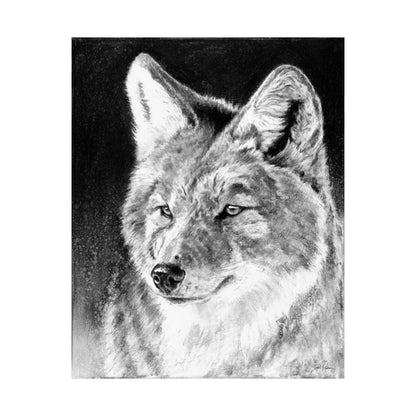 "Coyote II" Premium Matte Paper Print.