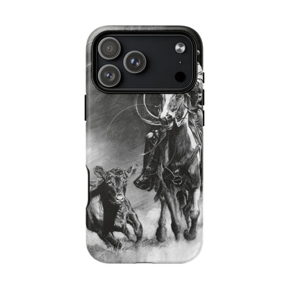 "Calf Roping" Magnetic Tough Case