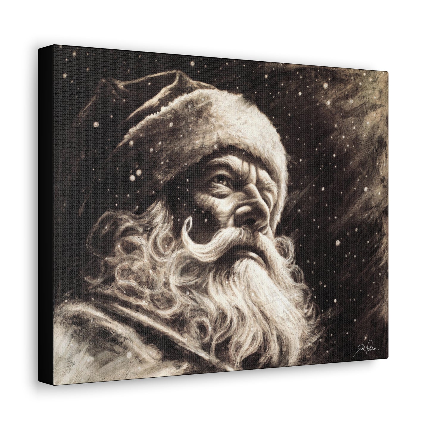 "Kris Kringle" Gallery Wrapped Canvas.