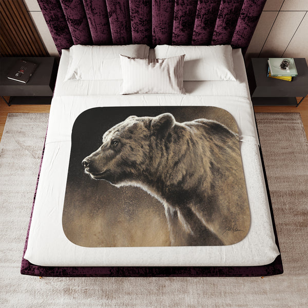 "Grizzly" Sherpa Blanket