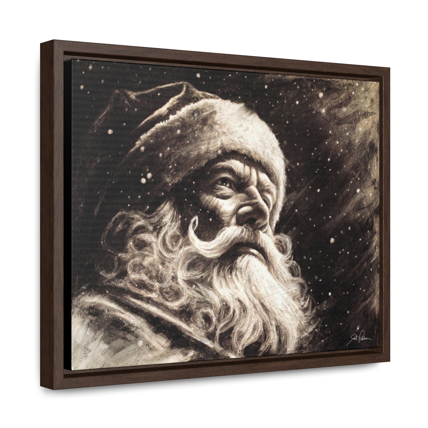 "Kris Kringle" Gallery Wrapped/Framed Canvas