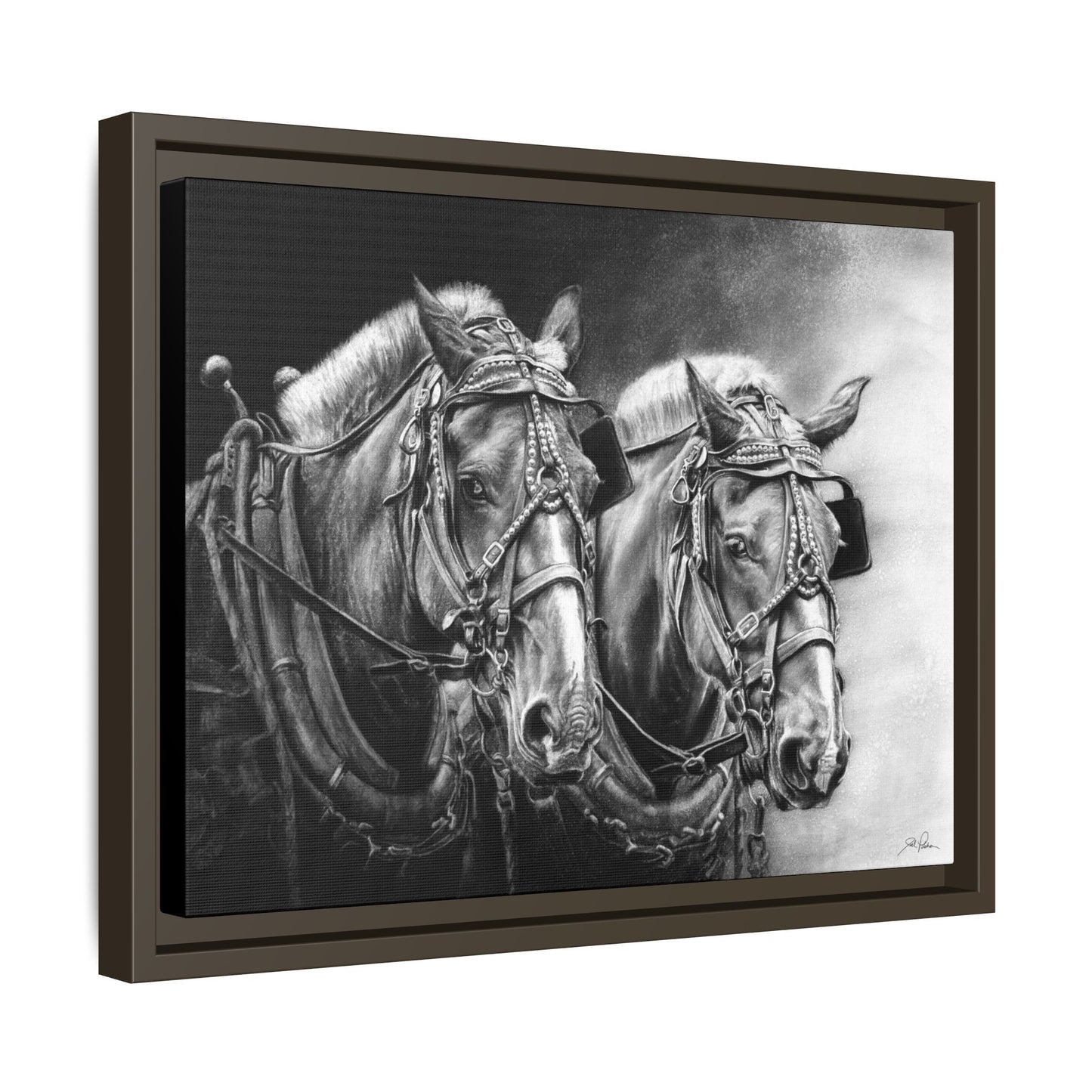 "Dream Team" Framed Canvas