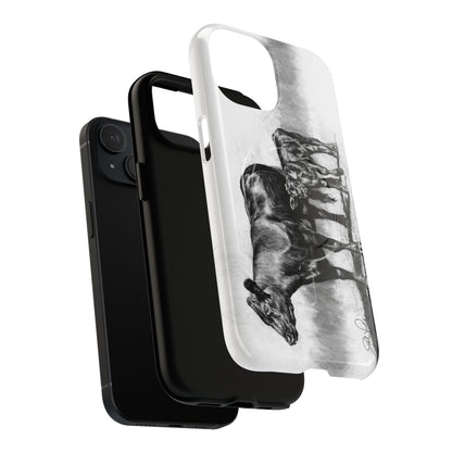 "Mama Cow & Calf" Magnetic Tough Case