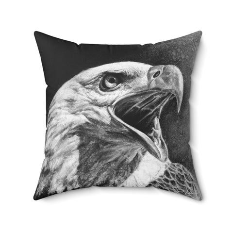 "Bald Eagle" Square Pillow.