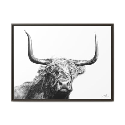 "Highlander" Framed Canvas
