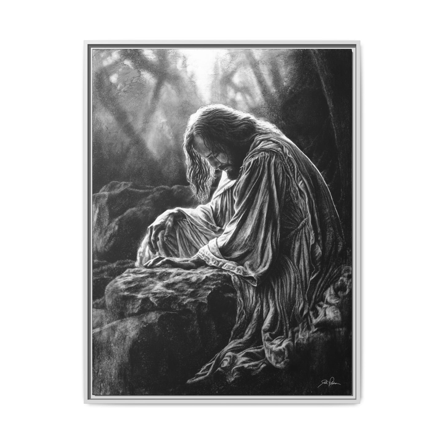 "Gethsemane" Framed Canvas