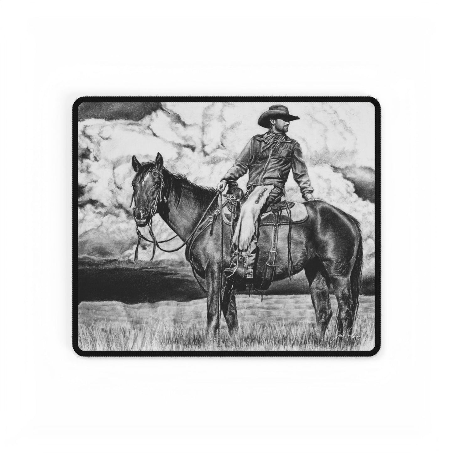 "Looking Back on the Path" Mouse Pad