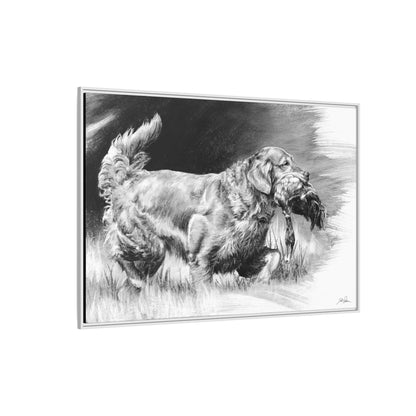 "Good Dog" Framed Canvas