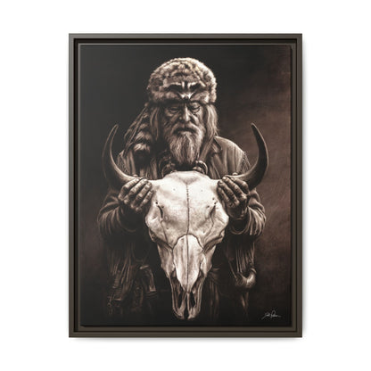 "Legends of the West" Framed Canvas