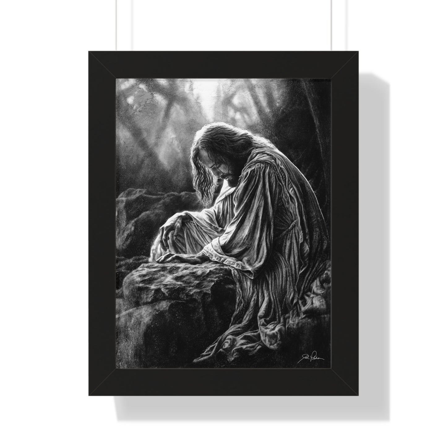 "Gethsemane" Framed Paper Print.