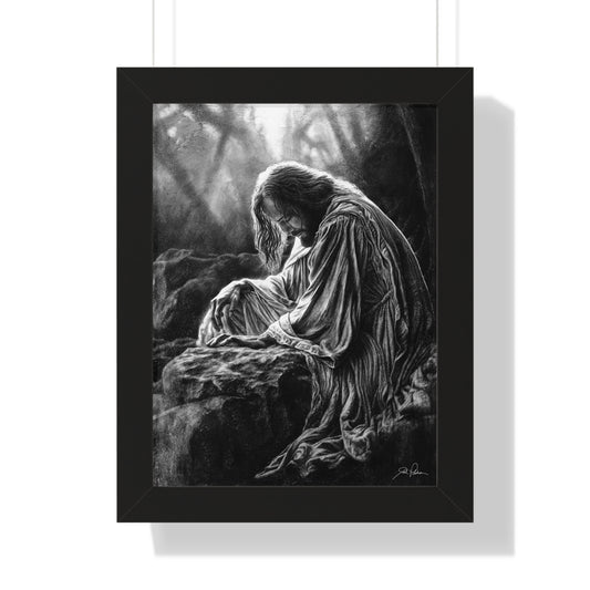 "Gethsemane" Framed Paper Print.