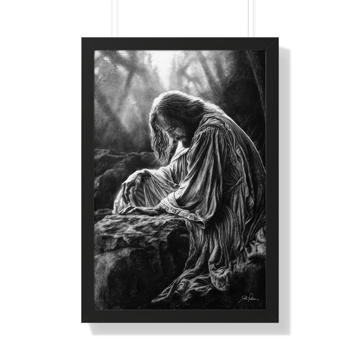 "Gethsemane" Framed Paper Print.