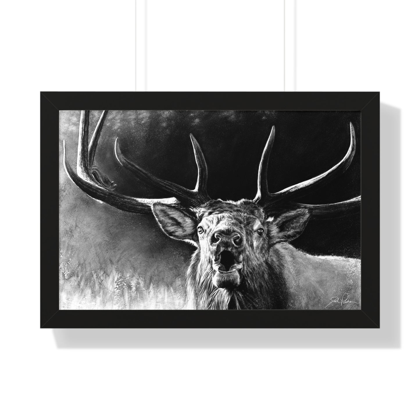 "Battle Cry" Framed Paper Print