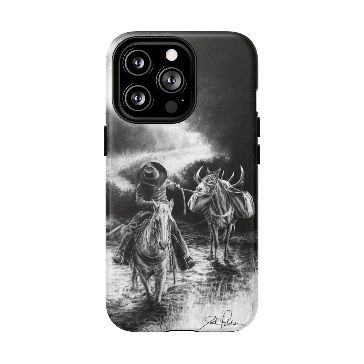 "Shallow Crossing" Magnetic Tough Case