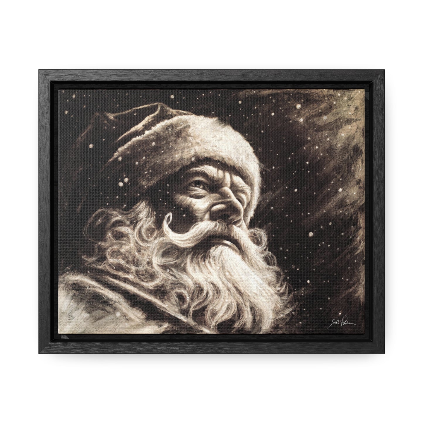 "Kris Kringle" Gallery Wrapped/Framed Canvas