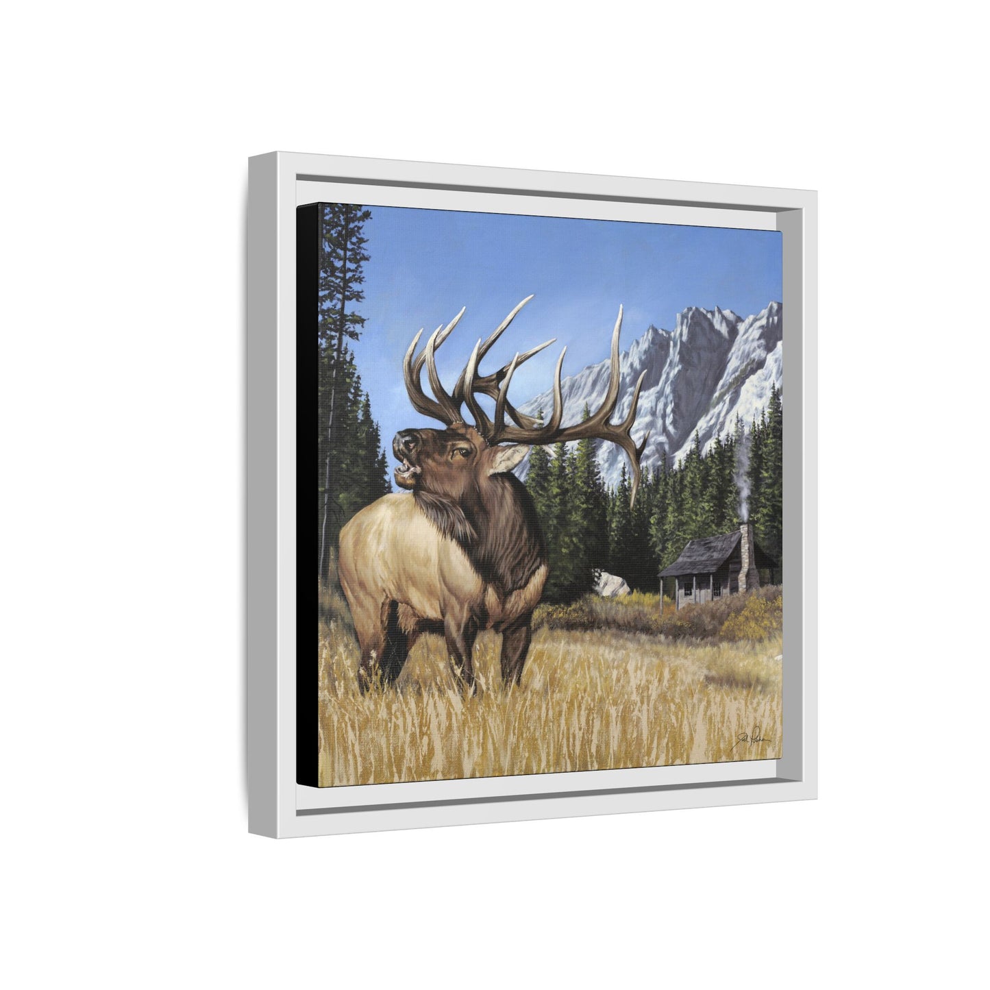 "Sanctuary" Framed Canvas