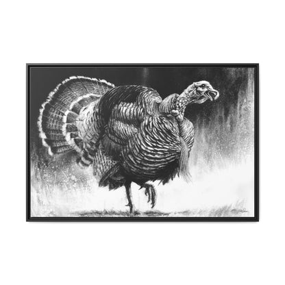 "Gobbler" Framed Canvas