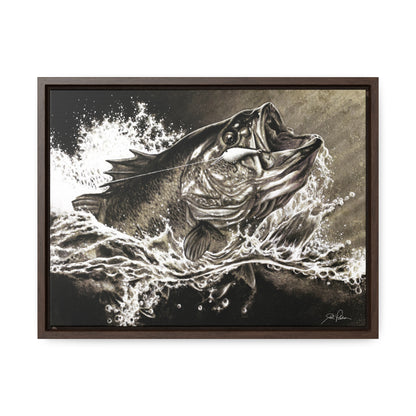 "Hooked" Gallery Wrapped/Framed Canvas