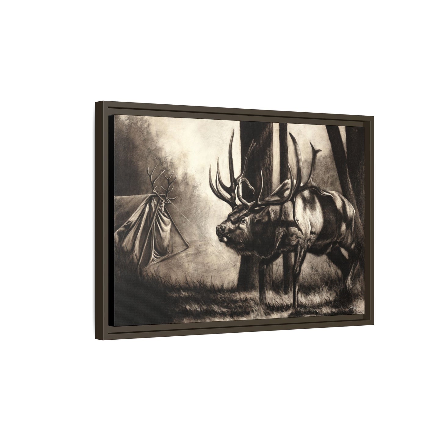 "Family Ties" Framed Canvas