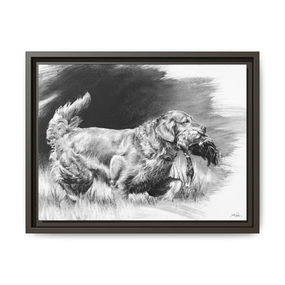 "Good Dog" Framed Canvas
