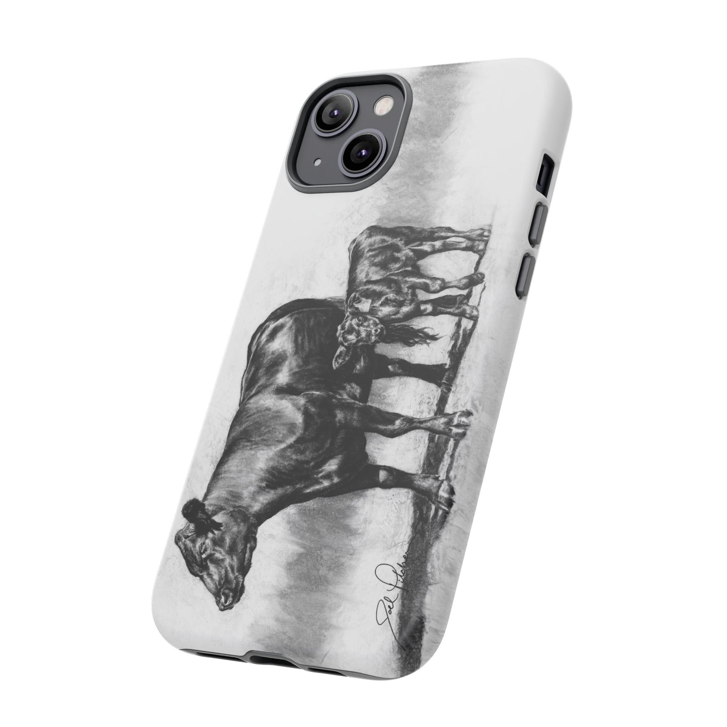 "Mama Cow & Calf" Smart Phone Tough Case