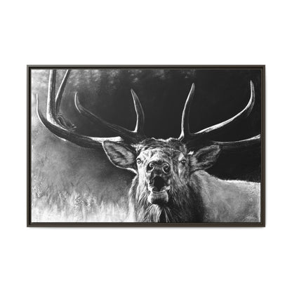 "Battle Cry" Framed Canvas