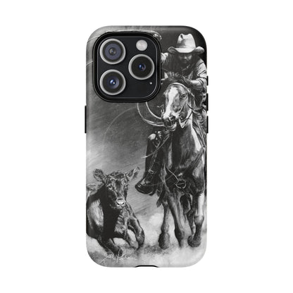 "Calf Roping" Magnetic Tough Case