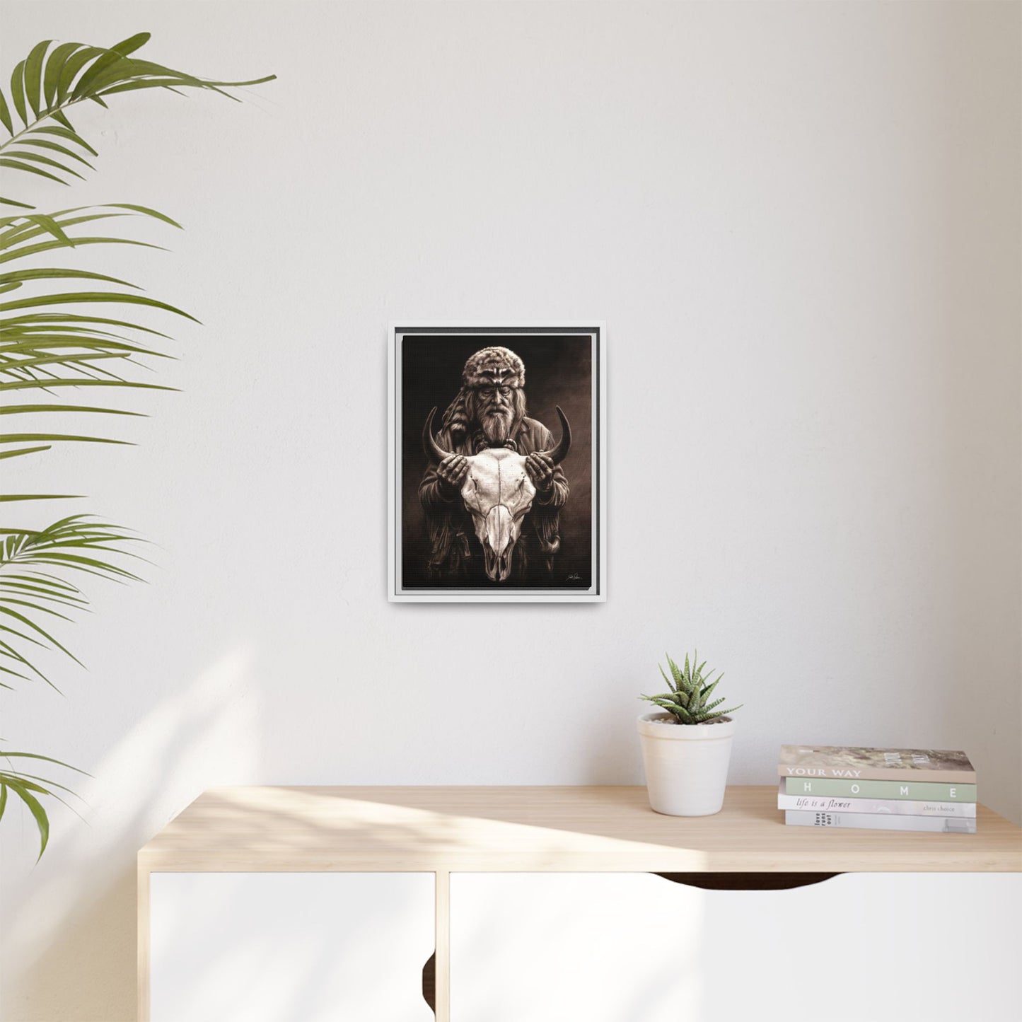 "Legends of the West" Framed Canvas