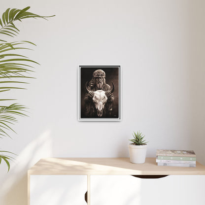 "Legends of the West" Framed Canvas