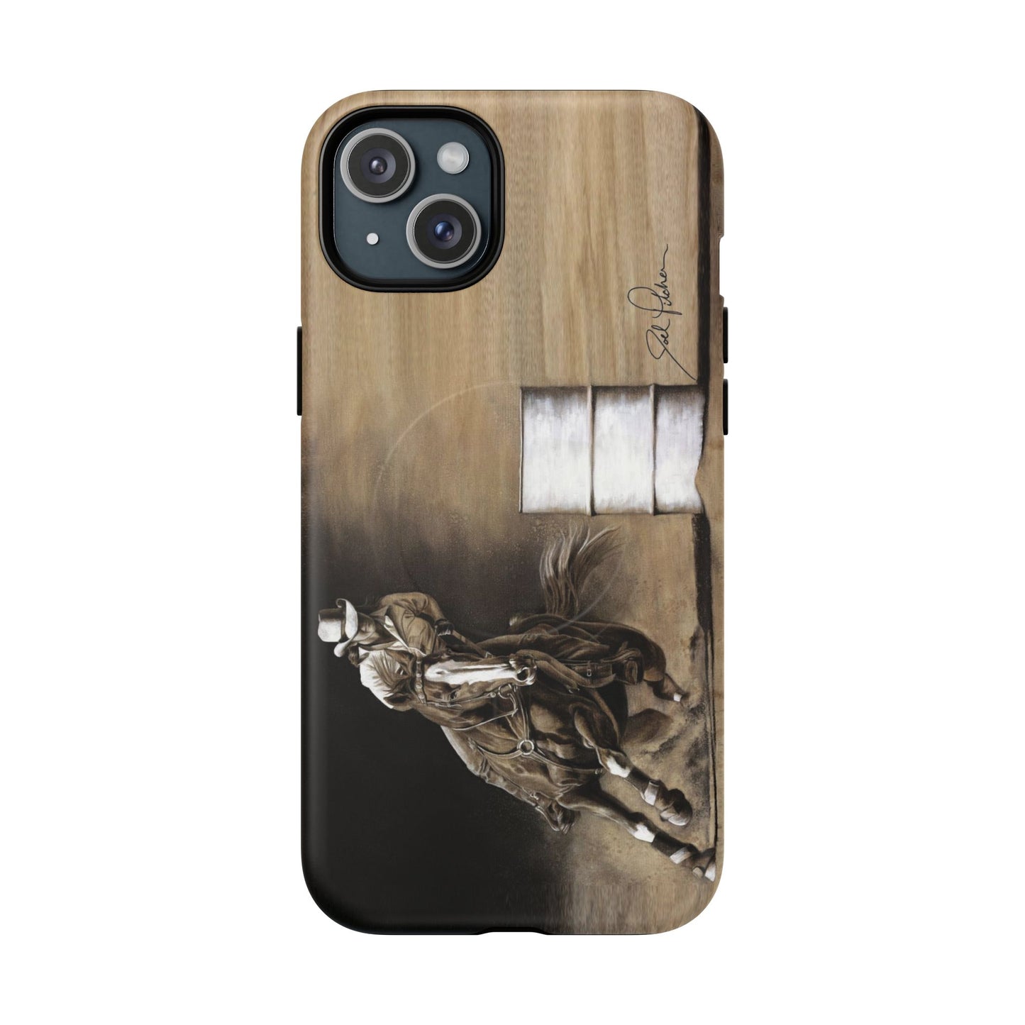 "Turn and Burn" Magnetic Tough Case