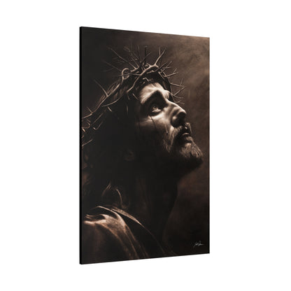 "With His Stripes We Are Healed" Stretched Canvas