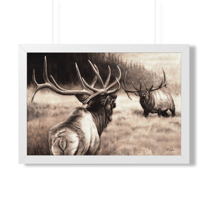 "Ready to Rumble" Framed Paper Print