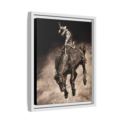 "Giddy Up" Framed Canvas