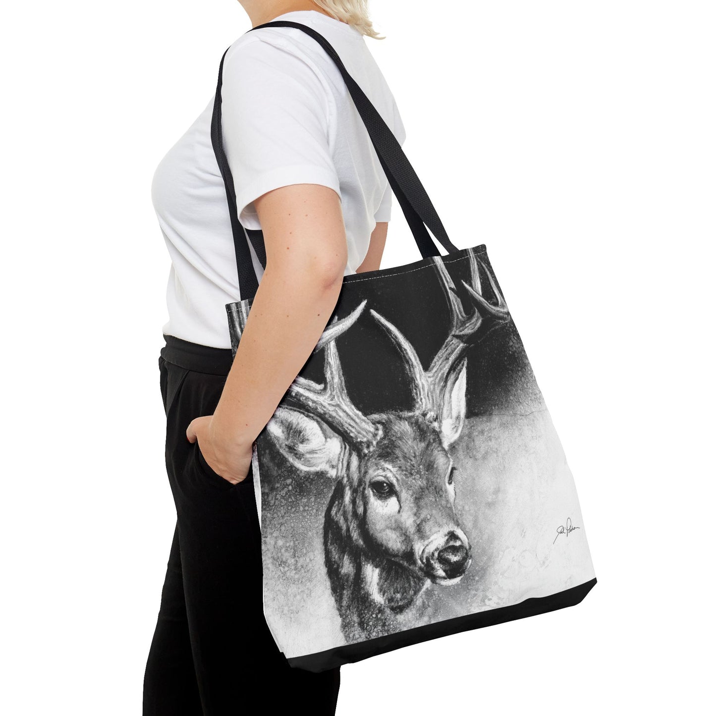 "Whitetail Buck" Tote Bag