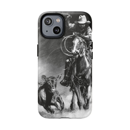 "Calf Roping" Magnetic Tough Case