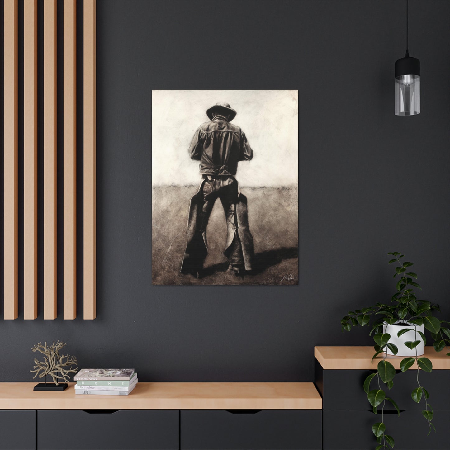 "Cowboy" Gallery Wrapped Canvas