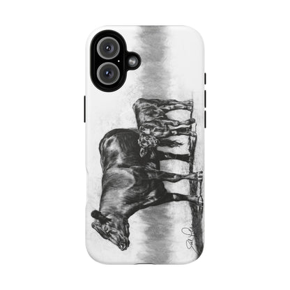 "Mama Cow & Calf" Magnetic Tough Case