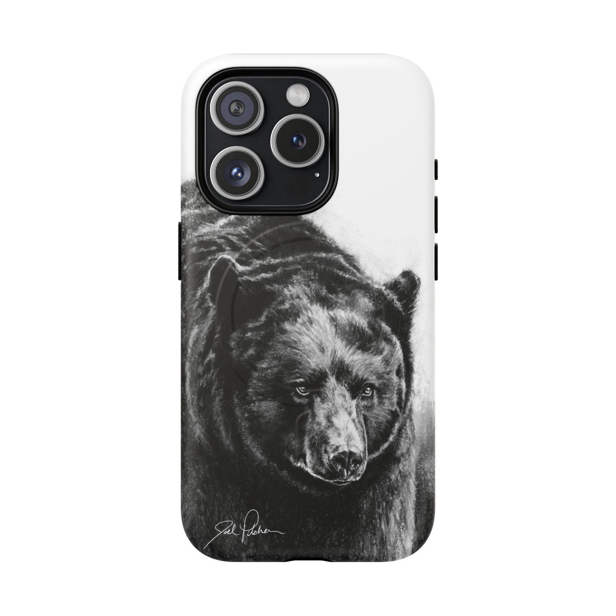 "Black Bear" Magnetic Tough Case