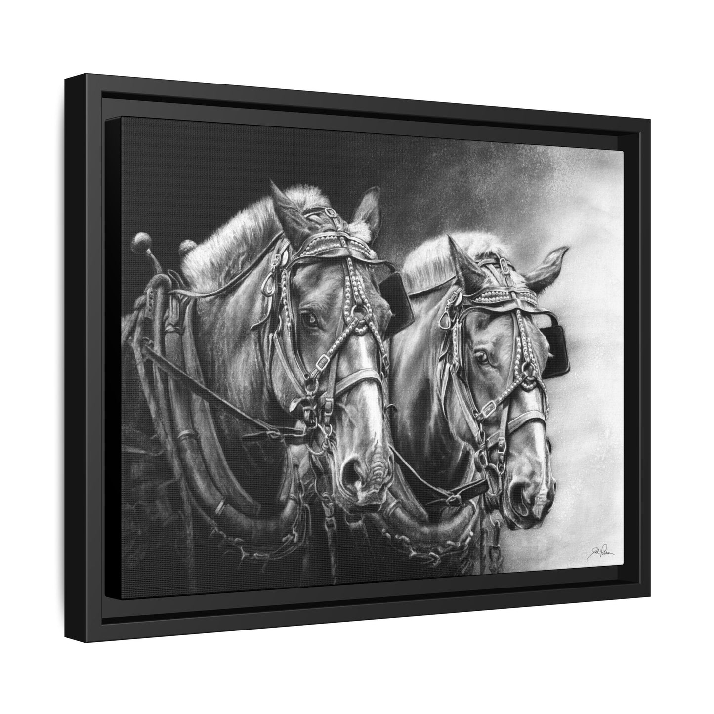 "Dream Team" Framed Canvas