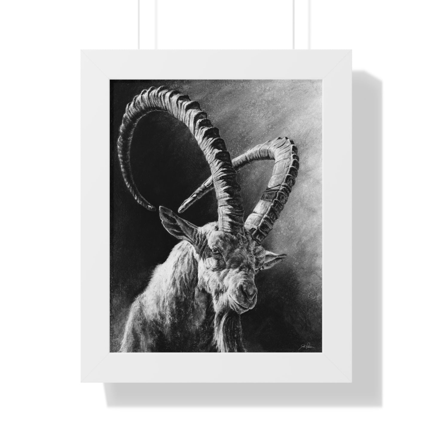 "Ibex" Framed Paper Print