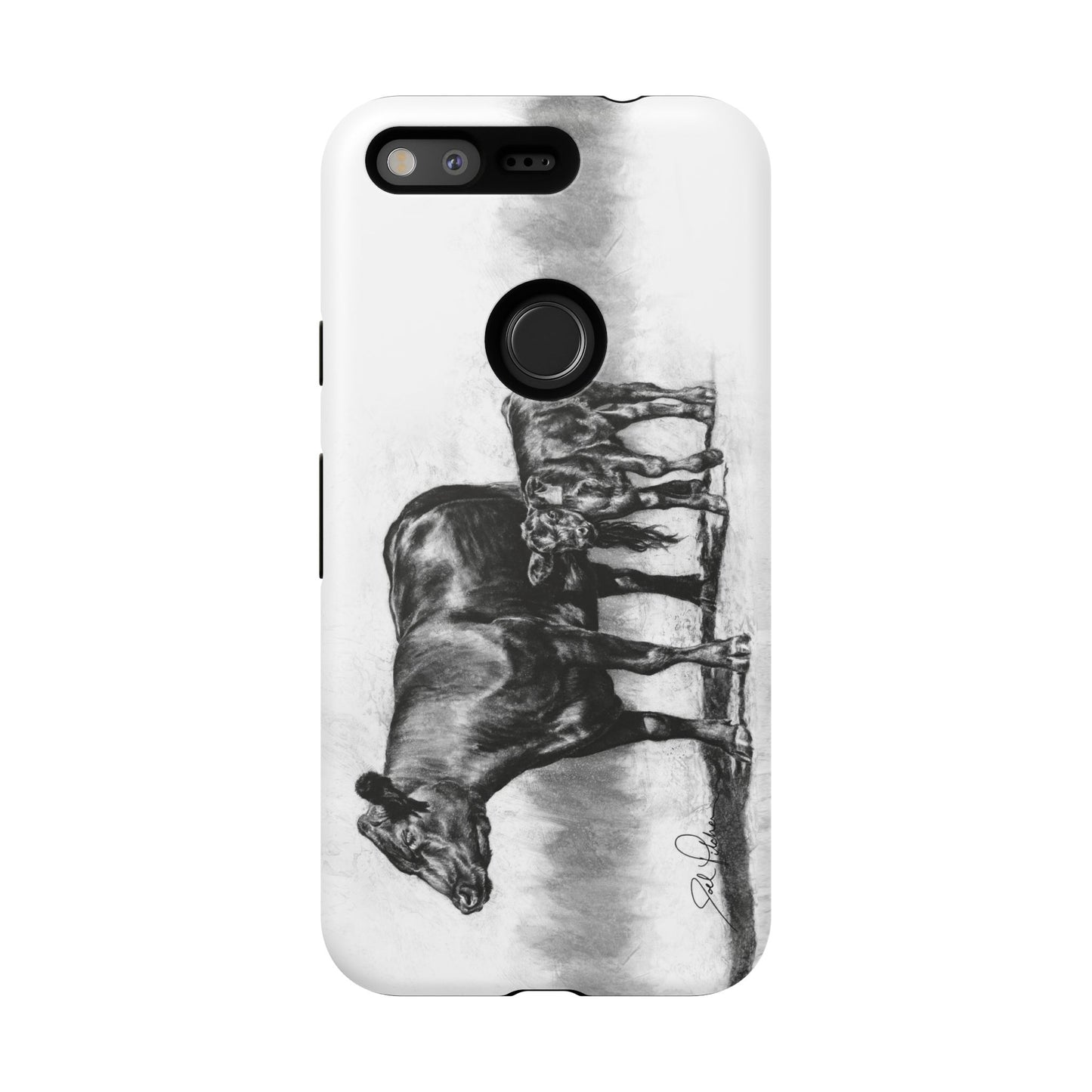 "Mama Cow & Calf" Smart Phone Tough Case