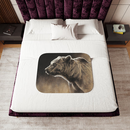 "Grizzly" Sherpa Blanket