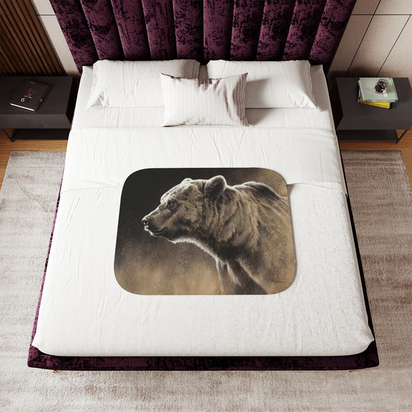 "Grizzly" Sherpa Blanket