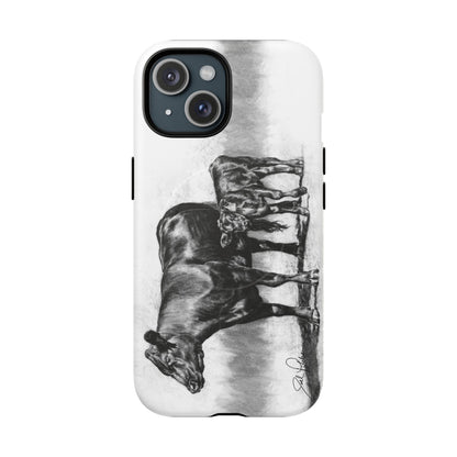 "Mama Cow & Calf" Magnetic Tough Case