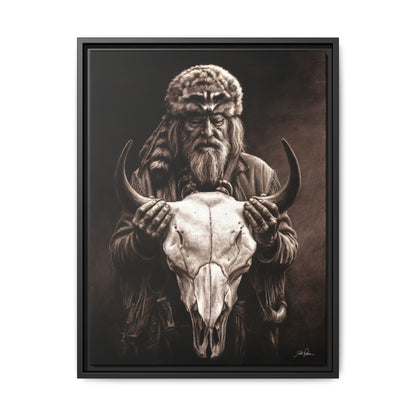 "Legends of the West" Framed Canvas