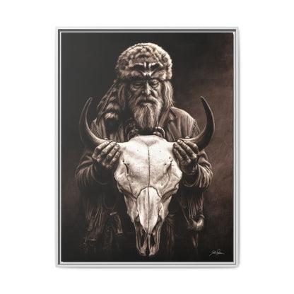 "Legends of the West" Framed Canvas